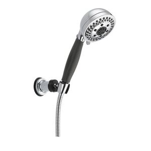 D55445 Universal Showering Hand Held Shower - Wall Mount Shower Accessory - Chrome