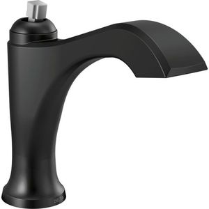 D556BLLPULHPDST Dorval Single Hole Bathroom Faucet - Matte Black