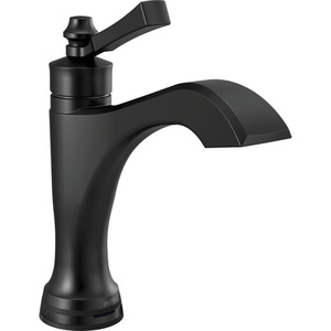 D556TBLDST Dorval Single Hole Bathroom Faucet - Matte Black