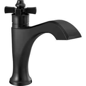D557BLLPUDST Single Hole Bathroom Faucet - Matte Black