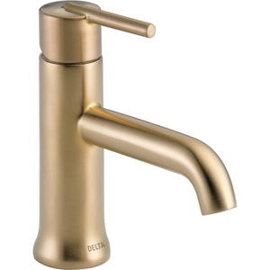 D559LFCZMPU Trinsic Single Hole Bathroom Faucet - Brilliance Champagne Bronze