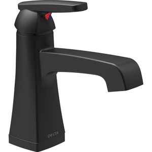 D564BLMPUDST Ashlyn Single Hole Bathroom Faucet - Matte Black