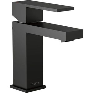 D567LFBLGPMPP Single Hole Bathroom Faucet - Matte Black