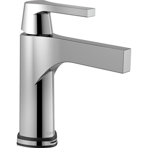 D574TDST Zura Single Hole Bathroom Faucet - Chrome