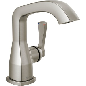 D576SSMPULHPDST/DH550SS Stryke Single Hole Bathroom Faucet - Brilliance Stainless