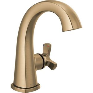 D577CZMPULHPDST/DH551CZ Stryke Single Hole Bathroom Faucet - Brilliance Champagne Bronze D577CZMPULHPDST/DH551CZ Stryke Single Hole Bathroom Faucet - Brilliance Champagne Bronze