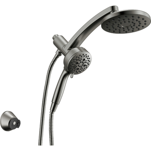 D58600KSPR Shower Head Shower Accessory - Lumicoat Black Stainless