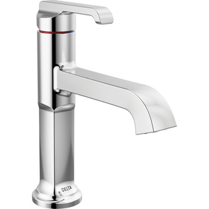 D589PRDST Tetra Single Hole Bathroom Faucet - Lumicoat Chrome