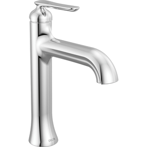 D645PRDST Bonacci Single Hole Bathroom Faucet - Lumicoat Chrome