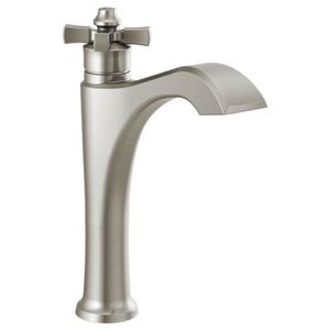 D656SSLHPDST/DH562SS Dorval Vessel Filler Bathroom Faucet - Brilliance Stainless