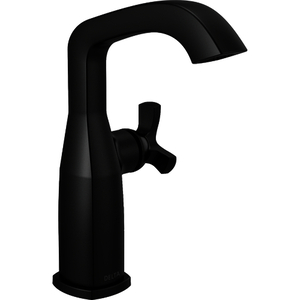 D6766BLDST Stryke Single Hole Bathroom Faucet - Matte Black D6766BLDST Stryke Single Hole Bathroom Faucet - Matte Black