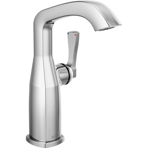 D676LHPDST/DH550 Stryke Single Hole Bathroom Faucet - Chrome