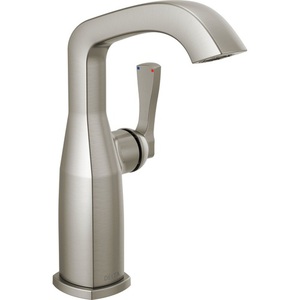 D676SSLHPDST/DH550SS Stryke Single Hole Bathroom Faucet - Brilliance Stainless