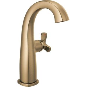 D677CZLHPDST/DH551CZ Stryke Single Hole Bathroom Faucet - Brilliance Champagne Bronze D677CZLHPDST/DH551CZ Stryke Single Hole Bathroom Faucet - Brilliance Champagne Bronze