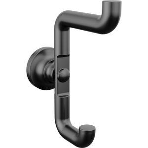 D73535BL Saylor Robe Hook Bathroom Accessory - Matte Black D73535BL Saylor Robe Hook Bathroom Accessory - Matte Black