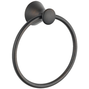 D73846RB Lahara Towel Ring Bathroom Accessory - Venetian Bronze