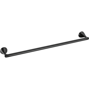 D74524BL Bonacci Towel Bar Bathroom Accessory - Matte Black