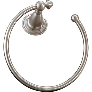 D75046SS Victorian Towel Ring Bathroom Accessory - Brilliance Stainless