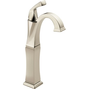 D751PNDST Dryden Vessel Filler Bathroom Faucet - Brilliance Polished Nickel