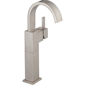 D753LFSS Vero Vessel Filler Bathroom Faucet - Brilliance Stainless