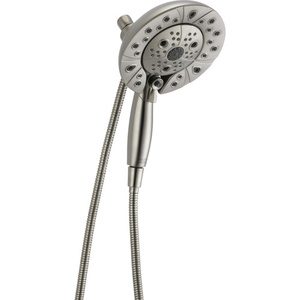 D75589CSN Universal Showering Shower Head Shower Accessory - Chrome / Matte Black D75589CSN Universal Showering Shower Head Shower Accessory - Chrome / Matte Black