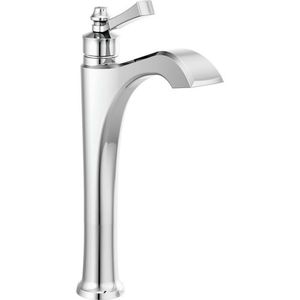 D756LHPDST/DH561 Dorval Vessel Filler Bathroom Faucet - Chrome