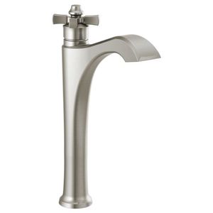 D756SSLHPDST/DH562SS Dorval Vessel Filler Bathroom Faucet - Brilliance Stainless