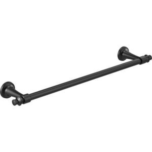 D75618BL Dorval Towel Bar Bathroom Accessory - Matte Black