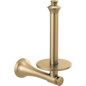 D756505CZ Dorval Paper Holder Bathroom Accessory - Brilliance Champagne Bronze