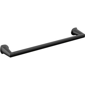 D77218BL Galeon Towel Bar Bathroom Accessory - Matte Black D77218BL Galeon Towel Bar Bathroom Accessory - Matte Black