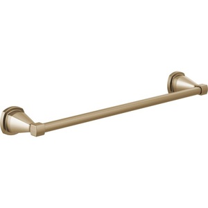 D77618CZ Stryke Towel Bar Bathroom Accessory - Brilliance Champagne Bronze