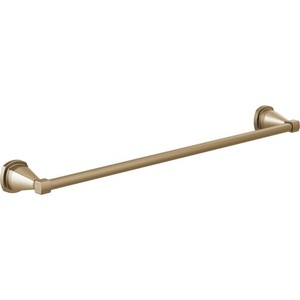 D77624CZ Stryke Towel Bar Bathroom Accessory - Brilliance Champagne Bronze