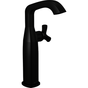 D7766BLDST Stryke Vessel Filler Bathroom Faucet - Matte Black D7766BLDST Stryke Vessel Filler Bathroom Faucet - Matte Black