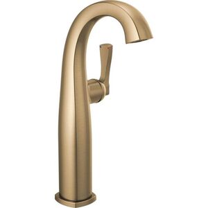 D777CZLHPDST/DH550CZ Stryke Vessel Filler Bathroom Faucet - Brilliance Champagne Bronze D777CZLHPDST/DH550CZ Stryke Vessel Filler Bathroom Faucet - Brilliance Champagne Bronze