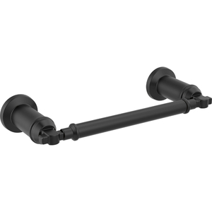 D78408BL Broderick Towel Bar Bathroom Accessory - Matte Black D78408BL Broderick Towel Bar Bathroom Accessory - Matte Black
