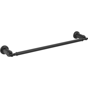 D78418BL Broderick Towel Bar Bathroom Accessory - Matte Black D78418BL Broderick Towel Bar Bathroom Accessory - Matte Black