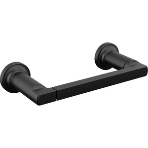 D78955BL Tetra Paper Holder Bathroom Accessory - Matte Black D78955BL Tetra Paper Holder Bathroom Accessory - Matte Black