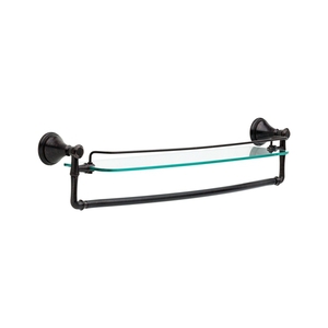 D79711RB Cassidy Towel Bar Bathroom Accessory - Venetian Bronze