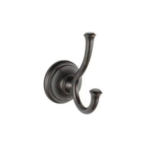 D79735RB Cassidy Robe Hook Bathroom Accessory - Venetian Bronze