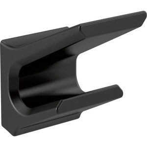 D79936BL Pivotal Robe Hook Bathroom Accessory - Matte Black