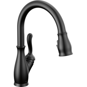 D9178BLDST Leland Pull-Out Spray Kitchen Faucet - Matte Black