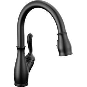 D9178TBLDST Leland Pull-Out Spray Kitchen Faucet - Matte Black