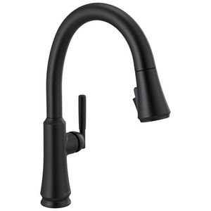 D9179BLDST Coranto Pull-Out Spray Kitchen Faucet - Matte Black