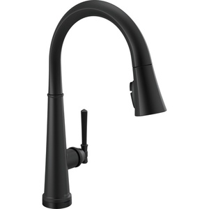 D9182TBLDST Emmeline Pull-Out Spray Kitchen Faucet - Matte Black