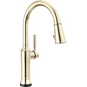 D9184TLPNPRDST Renaldi Single Handle Kitchen Faucet - Lumicoat Polished Nickel