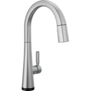 D9191TARPRDST Monrovia Pull-Out Spray Kitchen Faucet - Lumicoat Arctic Stainless D9191TARPRDST Monrovia Pull-Out Spray Kitchen Faucet - Lumicoat Arctic Stainless