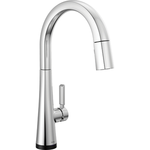D9191TPRDST Monrovia Pull-Out Spray Kitchen Faucet - Lumicoat Chrome
