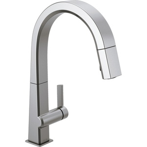 D9193ARDST Pivotal Pull-Out Spray Kitchen Faucet - Arctic Stainless