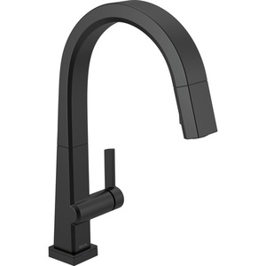 D9193TBLDST Pivotal Pull-Out Spray Kitchen Faucet - Matte Black