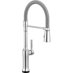 D9684TLPRDST Renaldi Pull-Out Spray Kitchen Faucet - Lumicoat Chrome